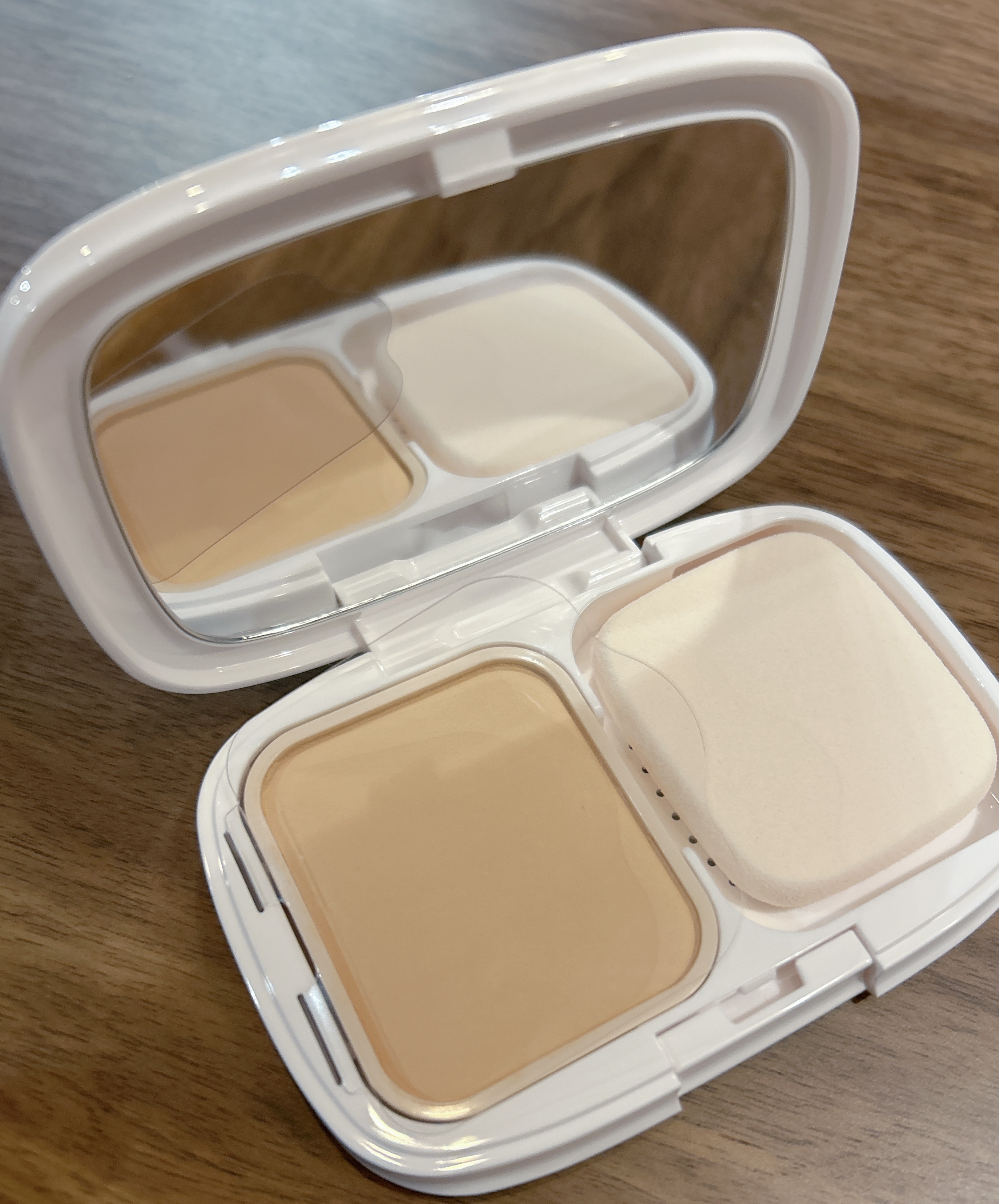 パウダーファンデーション 02 レフィル/media luxe/パウダーファンデーションを使ったクチコミ（3枚目）