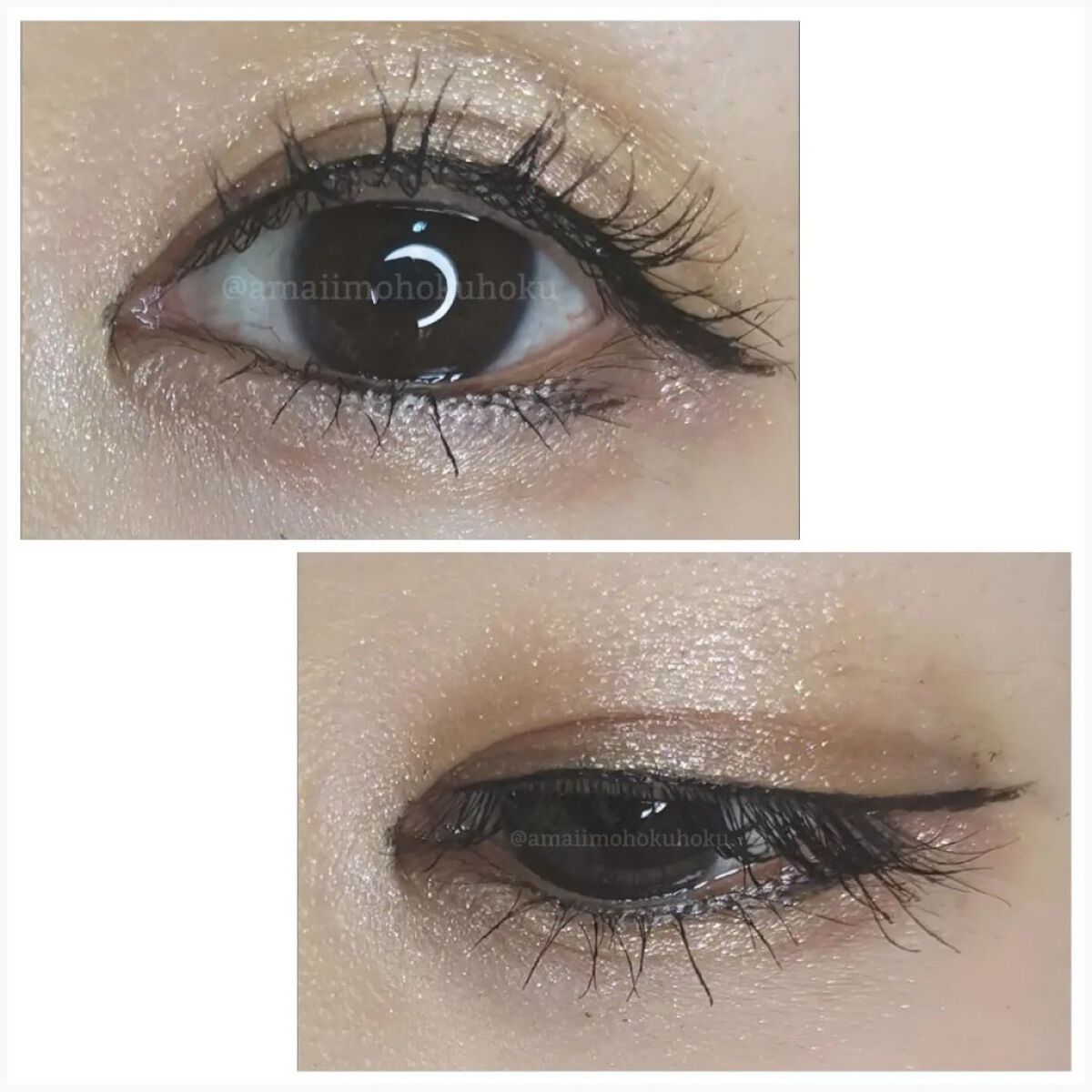 スキルレスライナー/LUMIURGLAS/リキッドアイライナーを使ったクチコミ（3枚目）