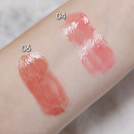 ドリズルバーム/mude/口紅を使ったクチコミ(3枚目)