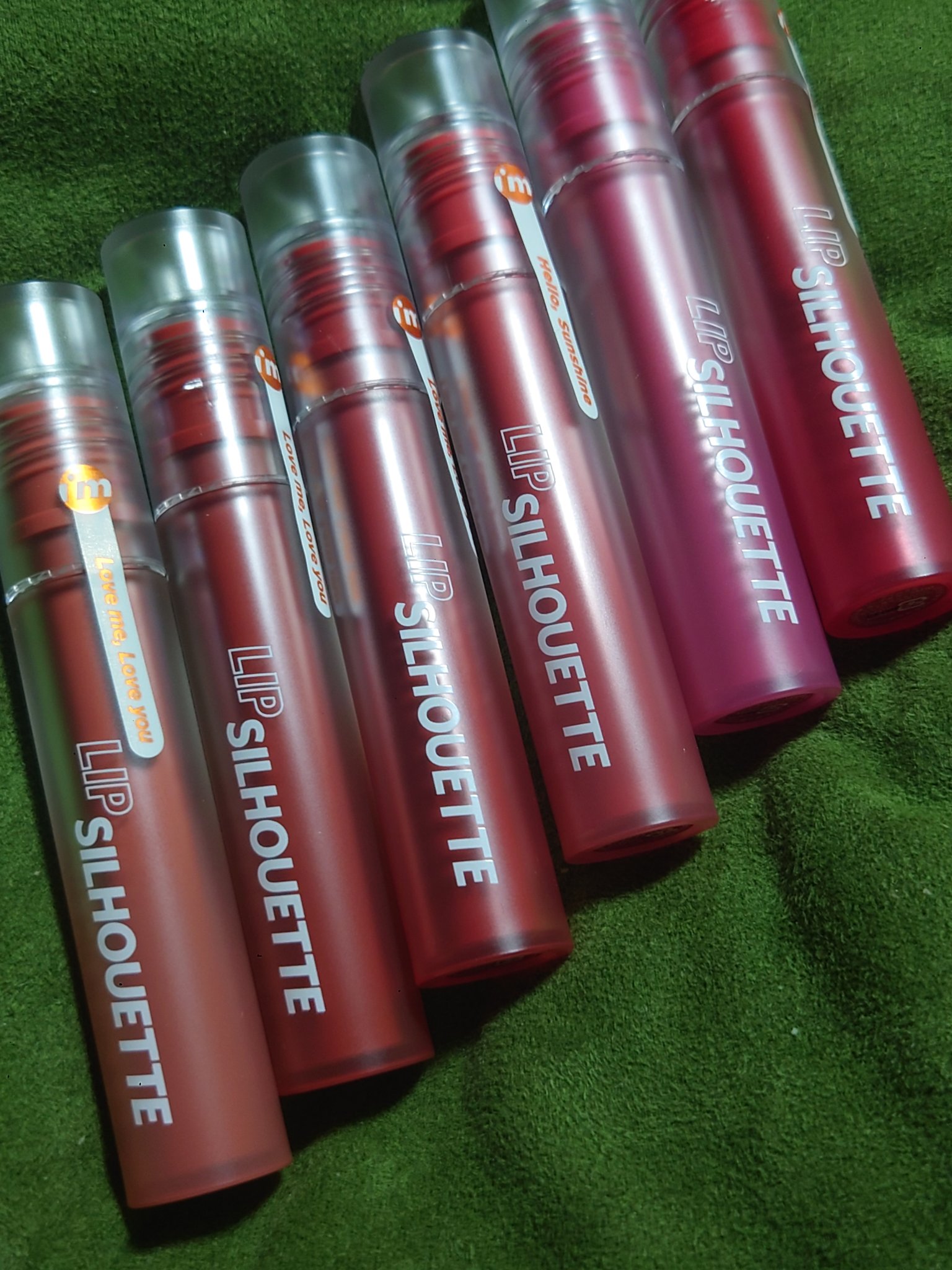 リップシルエットマットベルベットティント/i’m meme/リップティントを使ったクチコミ（2枚目）