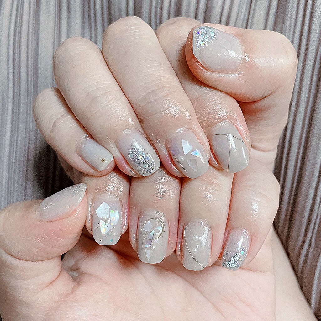 デコレーションネイルパーツ/DAISO/ネイルチップ・パーツを使ったクチコミ(5枚目)