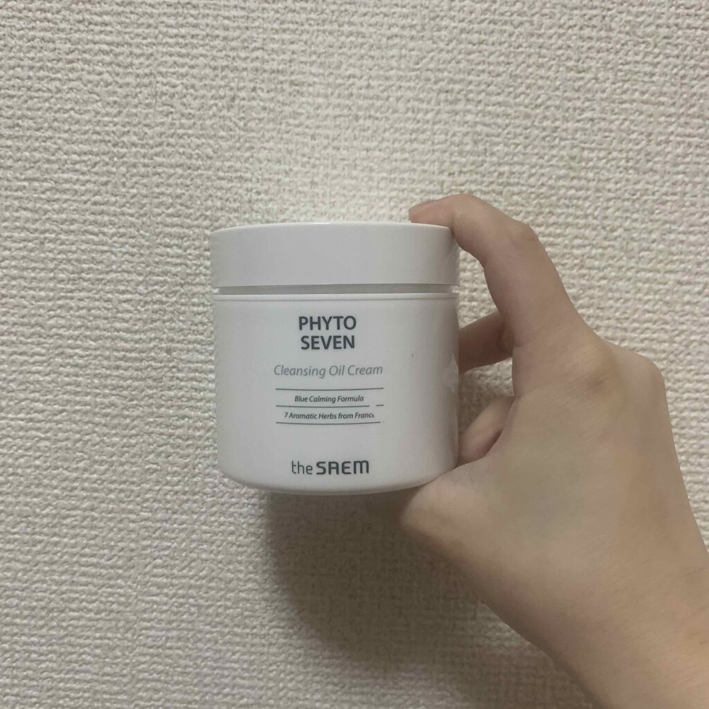 フィトセブン クレンジング オイル クリーム/the SAEM/クレンジングクリームを使ったクチコミ(1枚目)