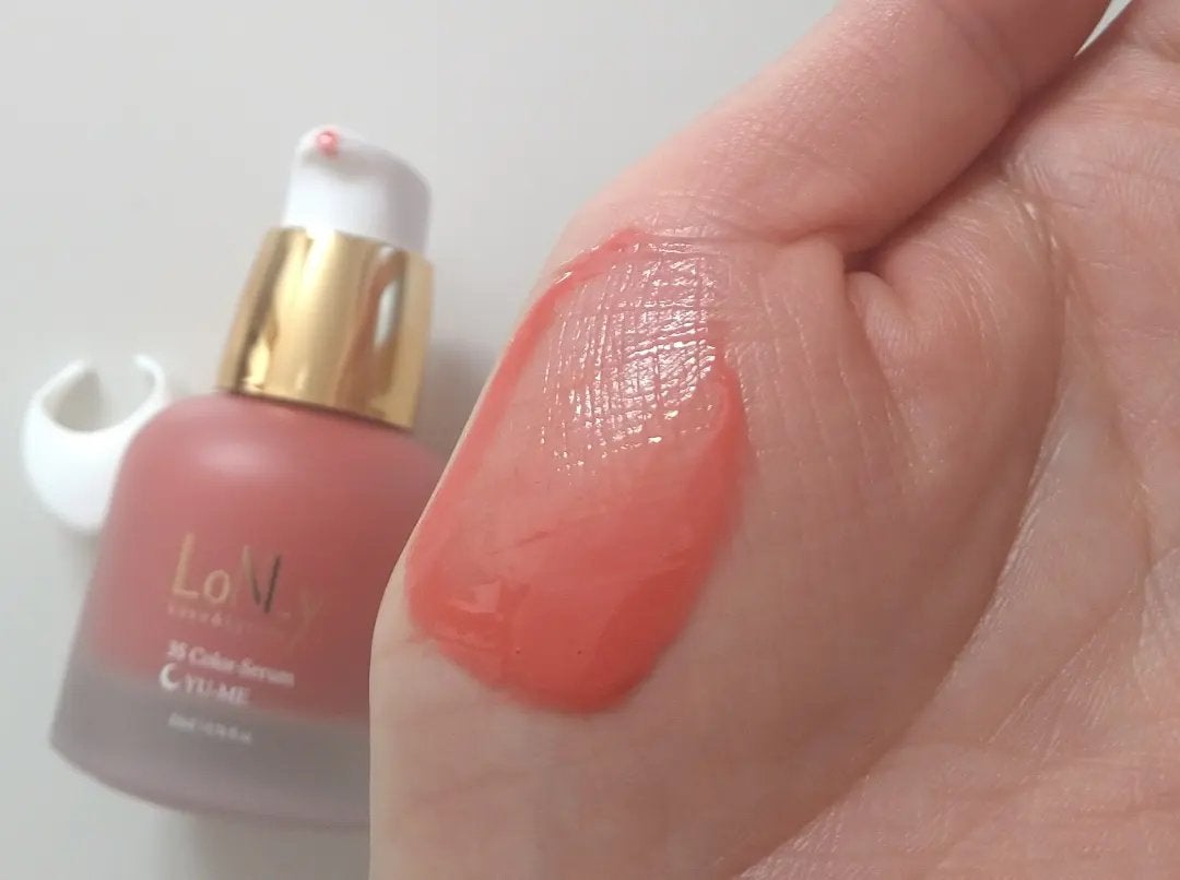 3S カラーセラム/LoNLy /リキッドチークを使ったクチコミ(4枚目)