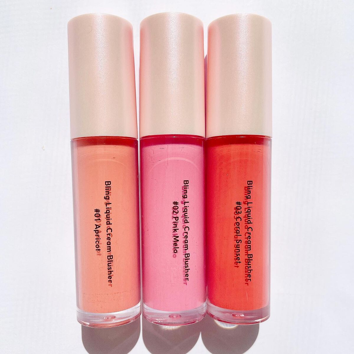 グローリキッドクリームチーク/BLING GLOW/リキッドチークを使ったクチコミ(5枚目)