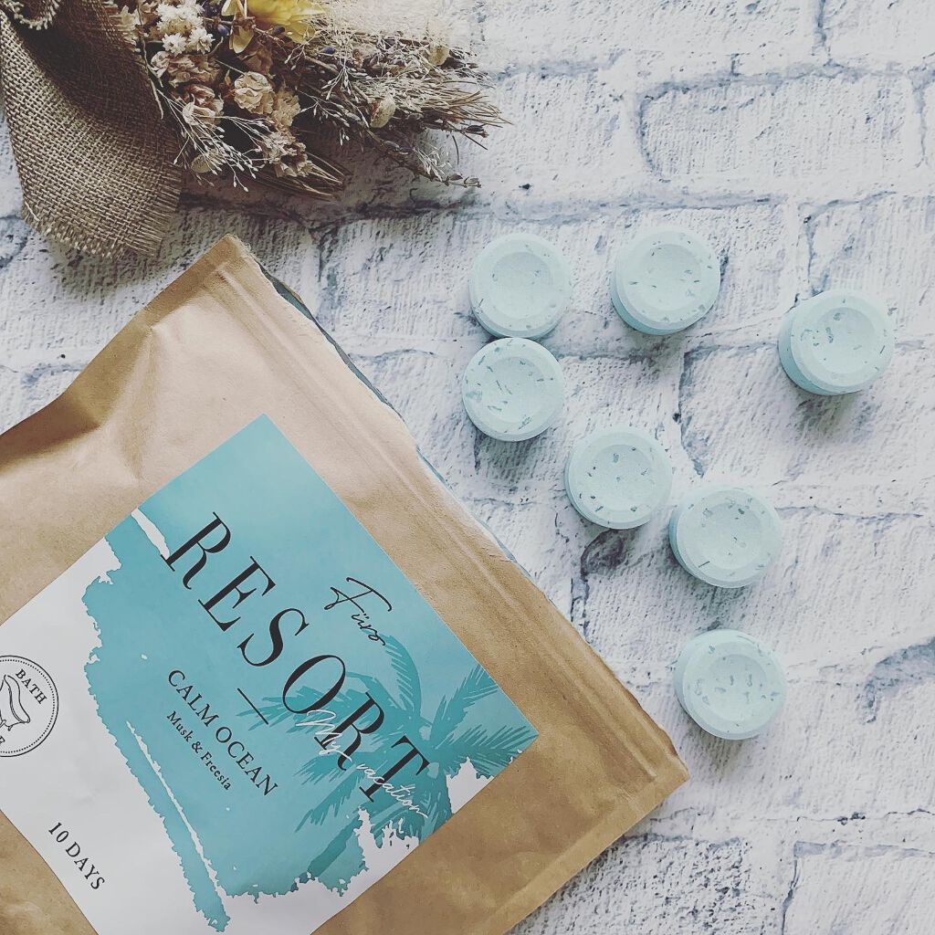 Furo RESORT CALM OCEAN（フューロリゾート　カームオーシャン） 10回分/Furo/炭酸系入浴剤を使ったクチコミ（1枚目）