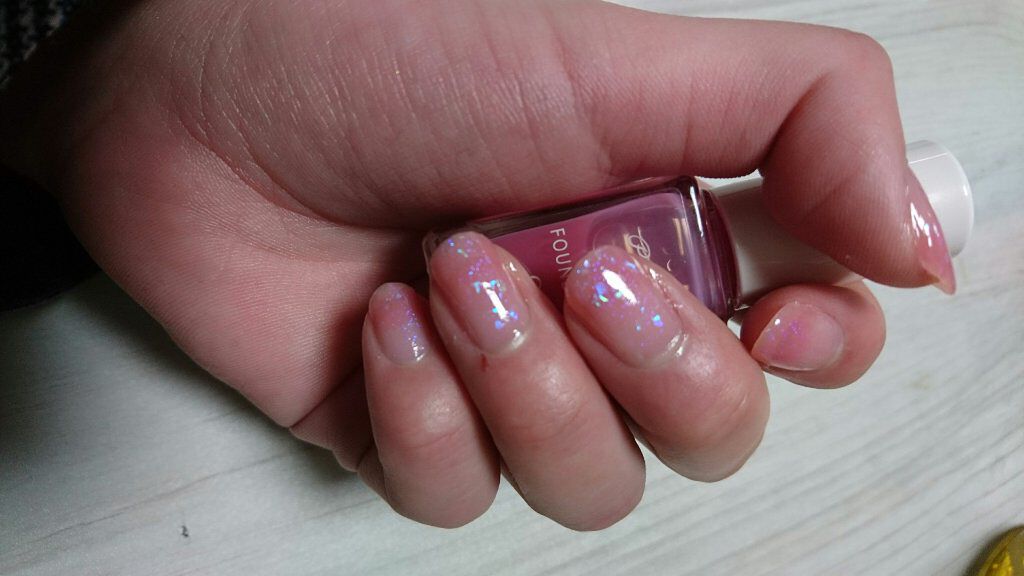 ネイルファンデーション/パラドゥ/マニキュアを使ったクチコミ(1枚目)