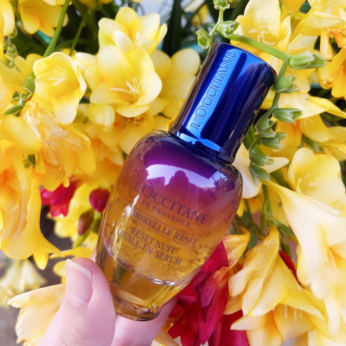 イモーテル オーバーナイトリセットセラム/L'OCCITANE/美容液を使ったクチコミ（1枚目）