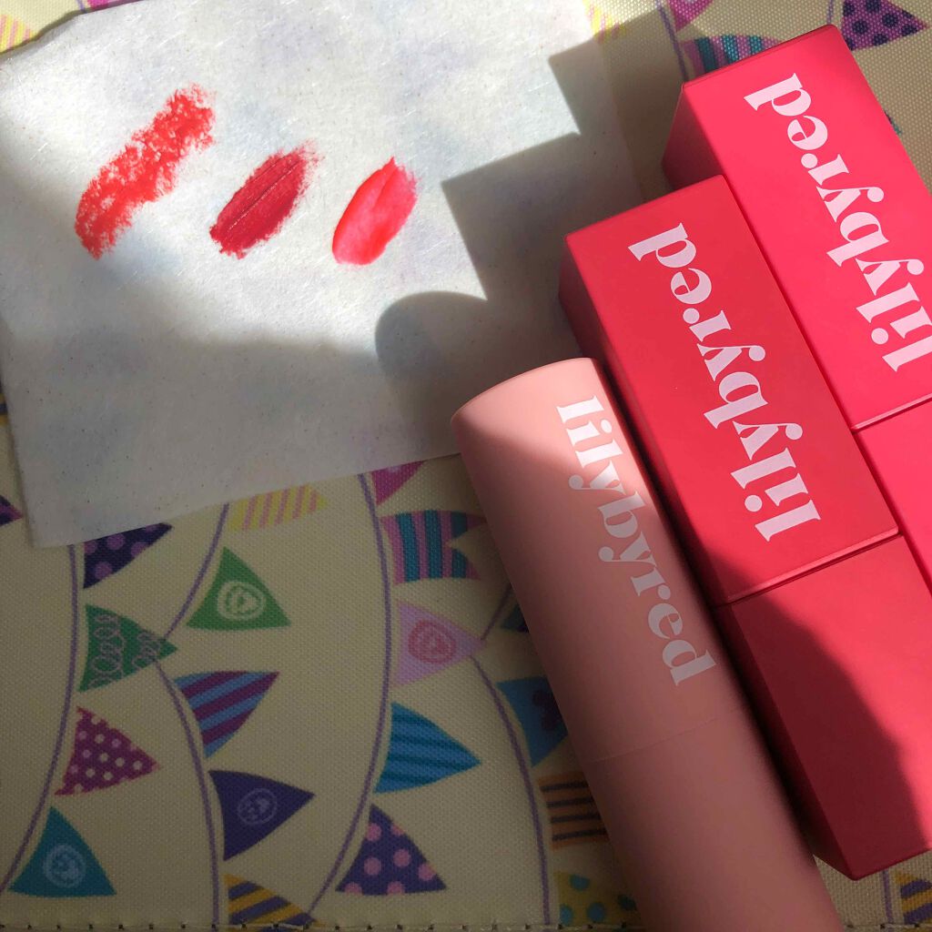 ブラッディライアー コーティングティント/lilybyred/リップティントを使ったクチコミ(1枚目)