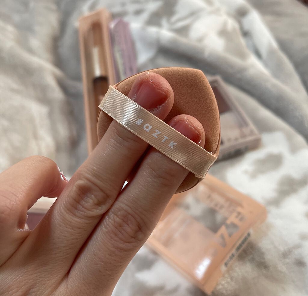 メイクアップスポンジ/aZTK/パフ・スポンジを使ったクチコミ（3枚目）