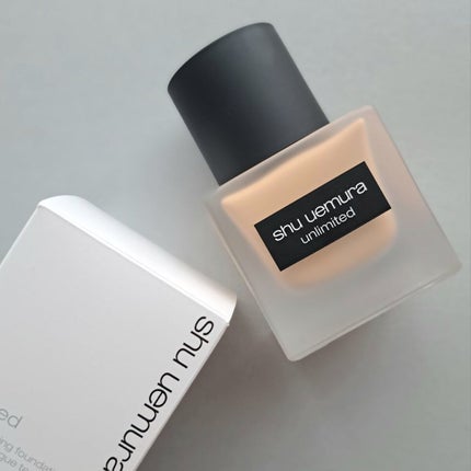 (旧)アンリミテッド ラスティング フルイド/shu uemura/リキッドファンデーションを使ったクチコミ(2枚目)