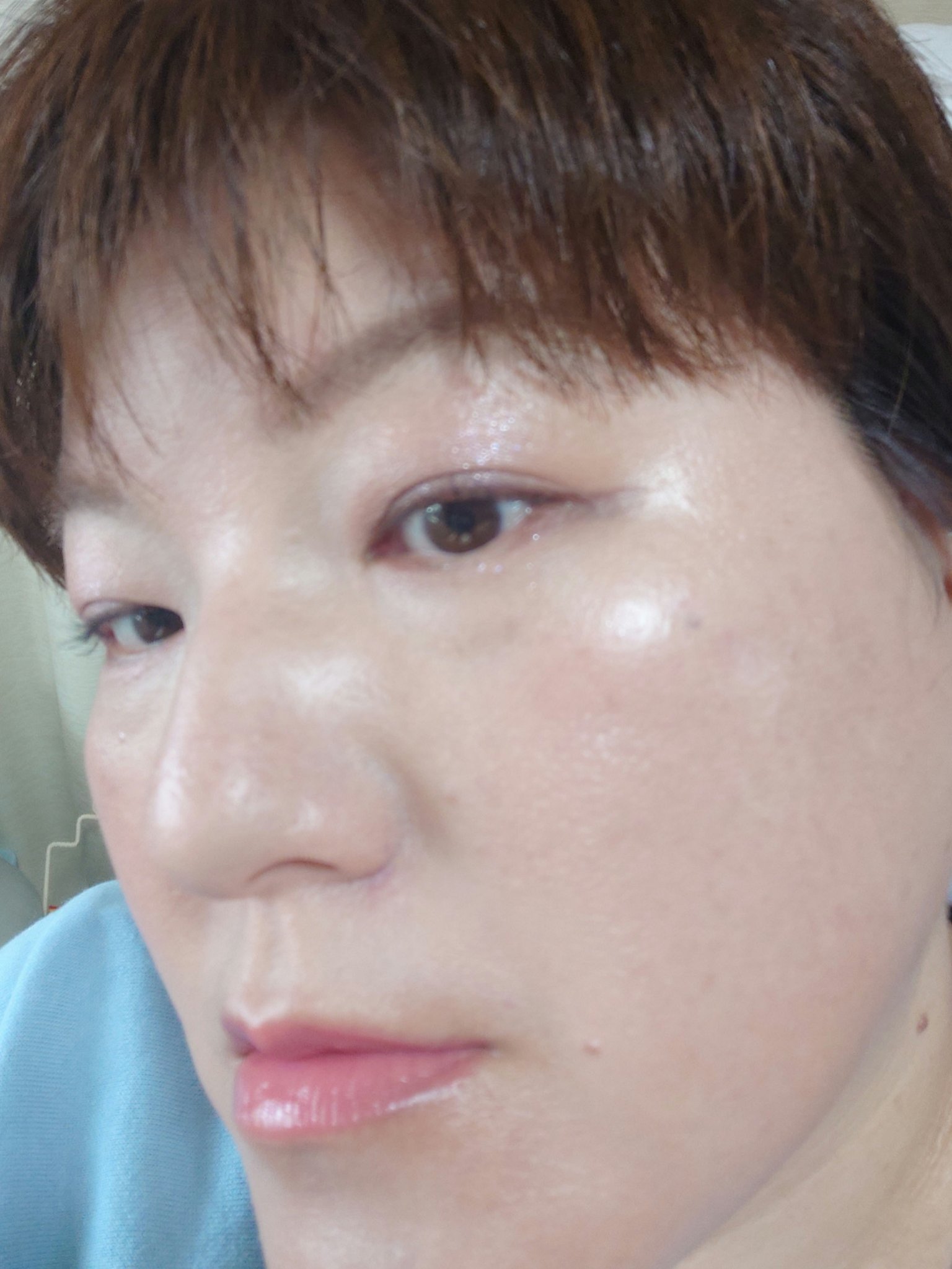 フェイスグロウカラー/CEZANNE/クリームハイライトを使ったクチコミ（3枚目）