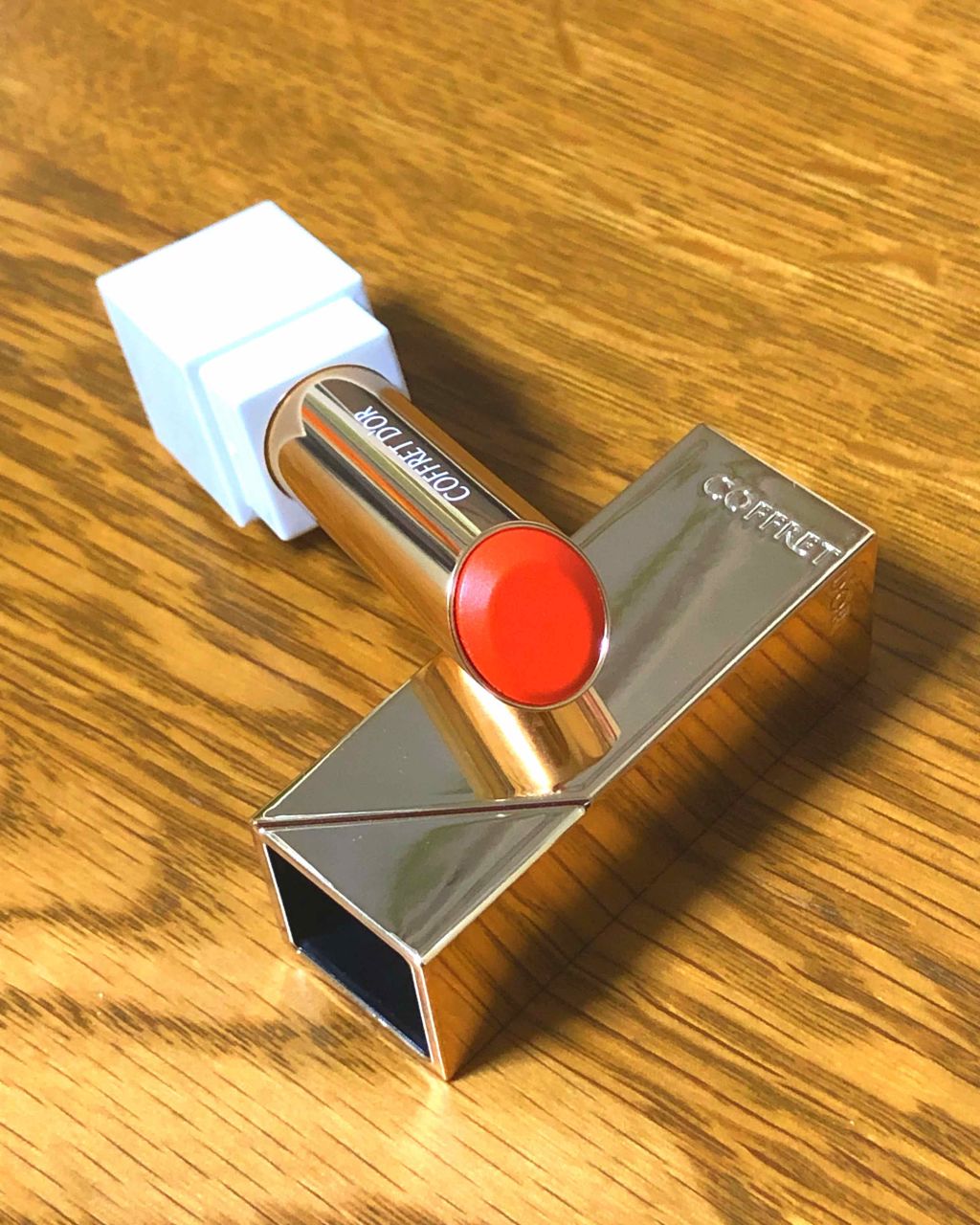 スキンシンクロルージュ/コフレドール/口紅を使ったクチコミ(1枚目)