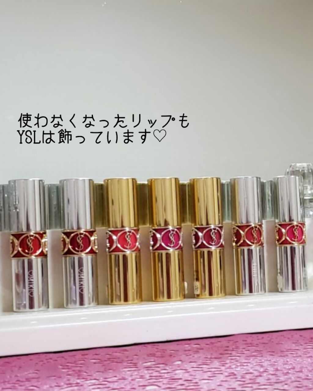 ヴォリュプテ プランプインカラー/YVES SAINT LAURENT BEAUTE/口紅を使ったクチコミ(3枚目)