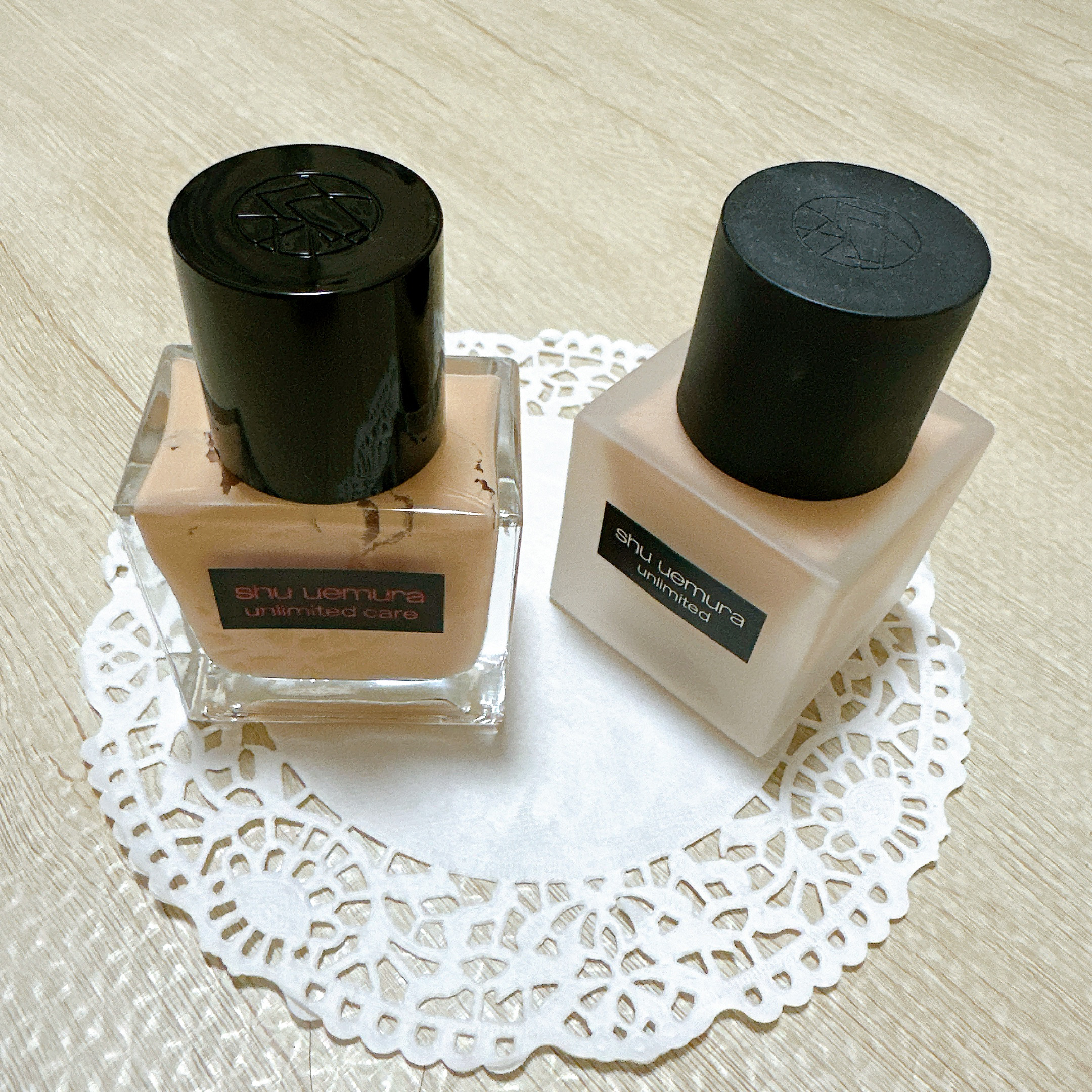 （旧）アンリミテッド ラスティング フルイド/shu uemura/リキッドファンデーションを使ったクチコミ（2枚目）