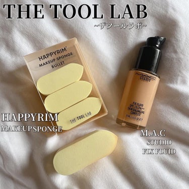 HAPPYRIM MAKEUP SPONGE BULLET/THE TOOL LAB/パフ・スポンジを使ったクチコミ（1枚目）