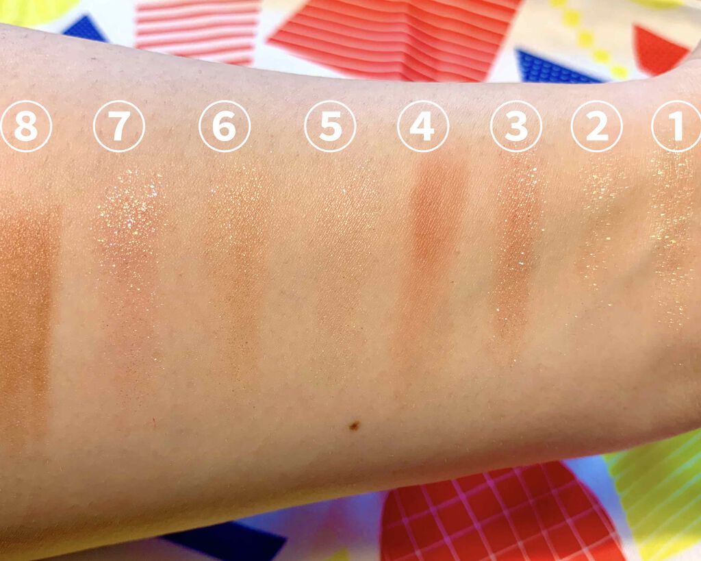 プリズム エアー アイ パレット/CLIO/アイシャドウパレットを使ったクチコミ（3枚目）