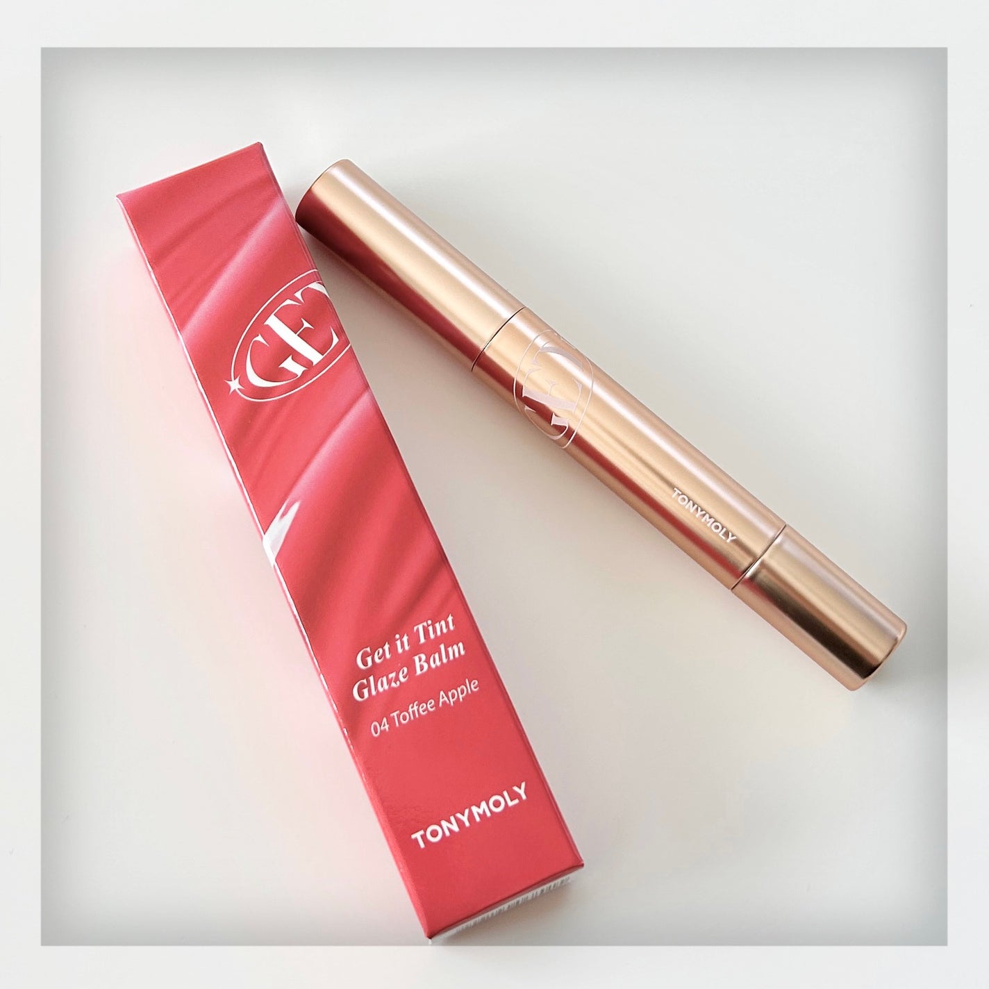 ゲットイットティントグレーズバーム/TONYMOLY/リップティントを使ったクチコミ(1枚目)