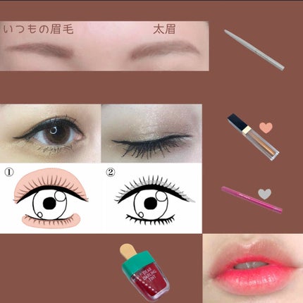 クリームハイライター/キャンメイク/クリームハイライトを使ったクチコミ(2枚目)