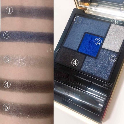 パレット ブラック OP インテンスナイト/YVES SAINT LAURENT BEAUTE/アイシャドウパレットを使ったクチコミ(3枚目)