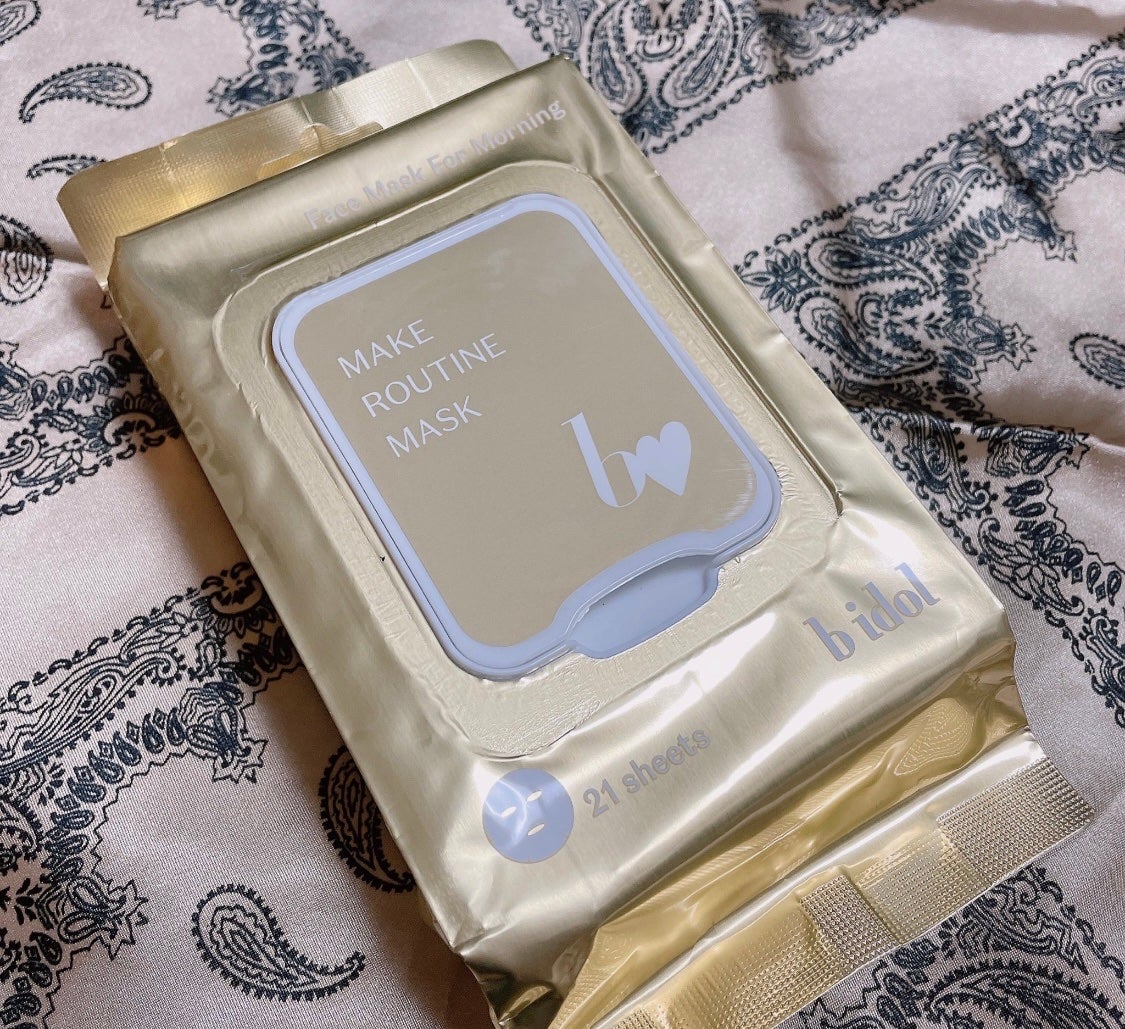 メイクルーティンマスクR/b idol/シートマスク・パックを使ったクチコミ(1枚目)