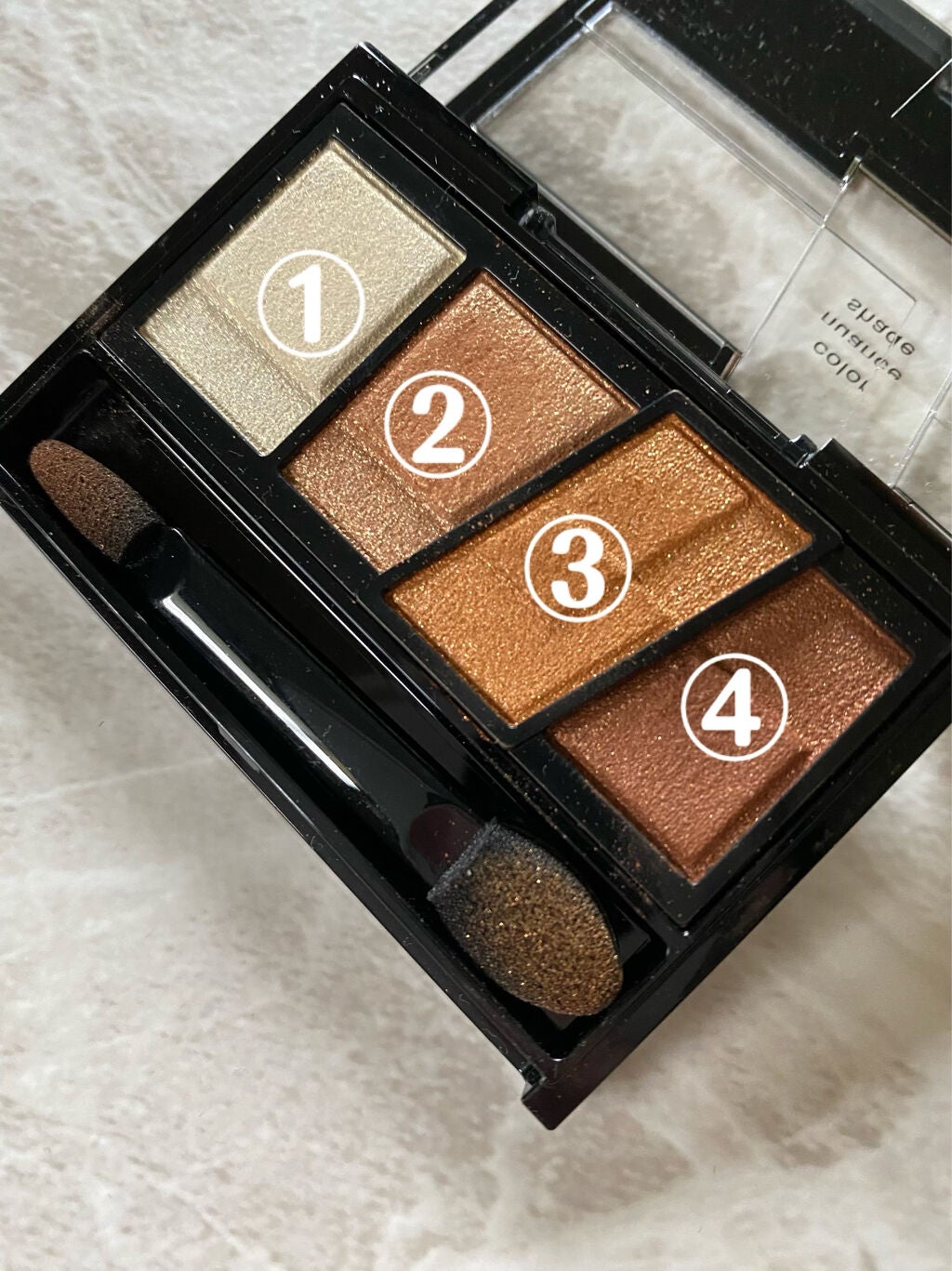 デザイニングブラウンアイズ/KATE/アイシャドウパレットを使ったクチコミ(2枚目)