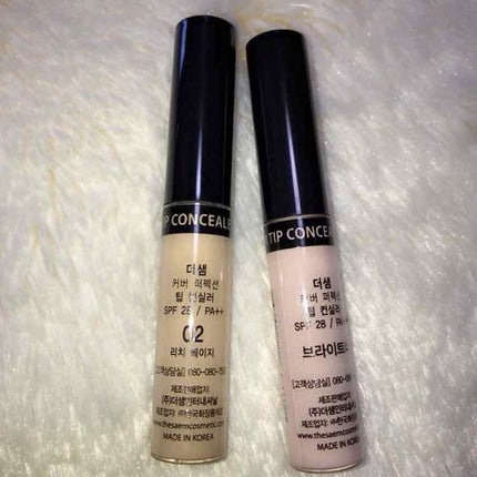 カバーパーフェクション チップコンシーラー/the SAEM/リキッドコンシーラーを使ったクチコミ(1枚目)