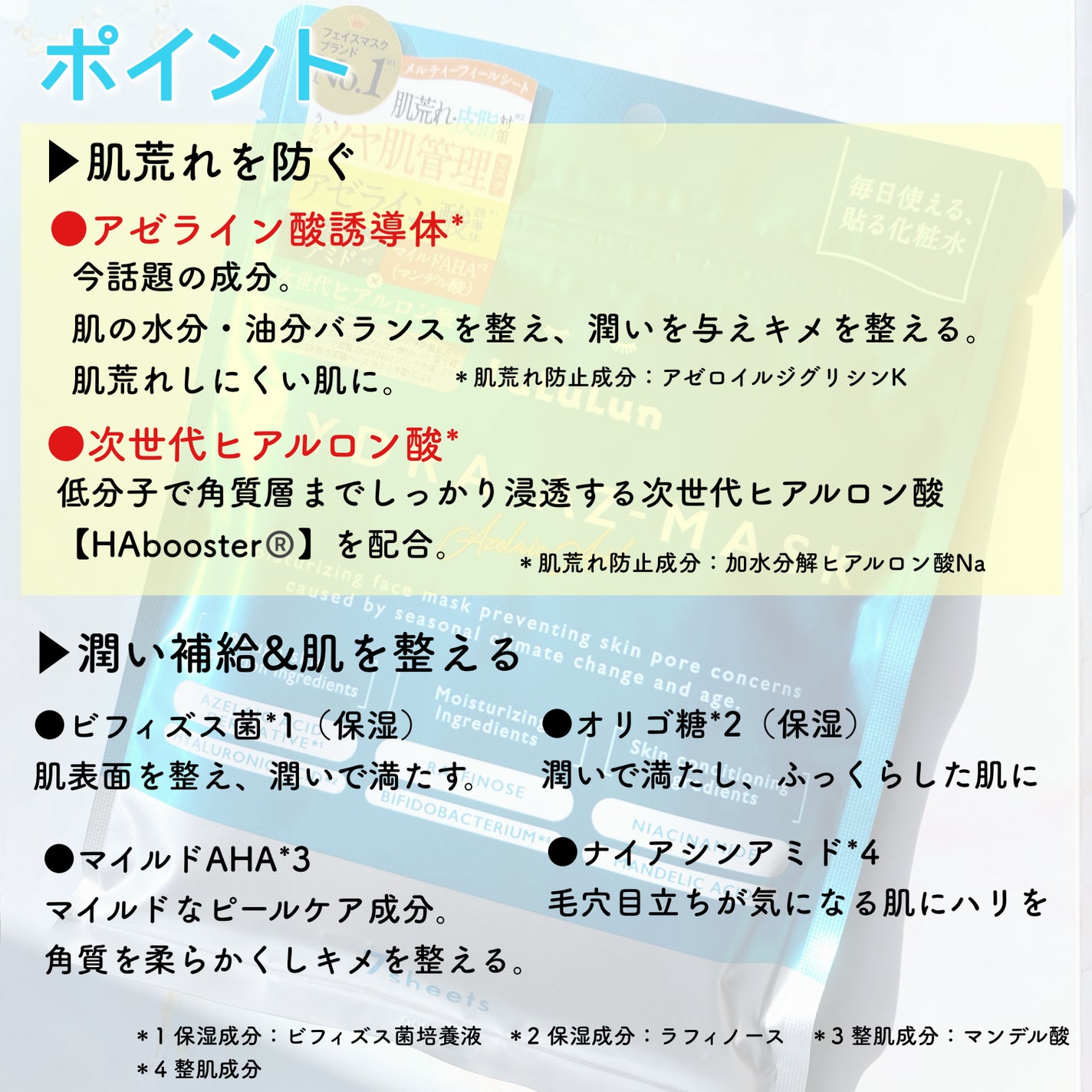 ルルルン ハイドラ AZ マスク/ルルルン/シートマスク・パックを使ったクチコミ(3枚目)