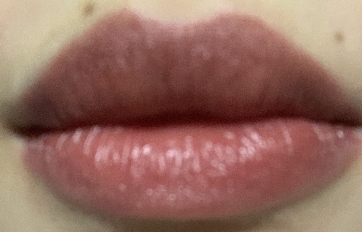 カラーリッシュ Mマット Ｎ フリーザヌード コレクション 310 ノージャッジメント/ロレアル パリ/口紅を使ったクチコミ（3枚目）