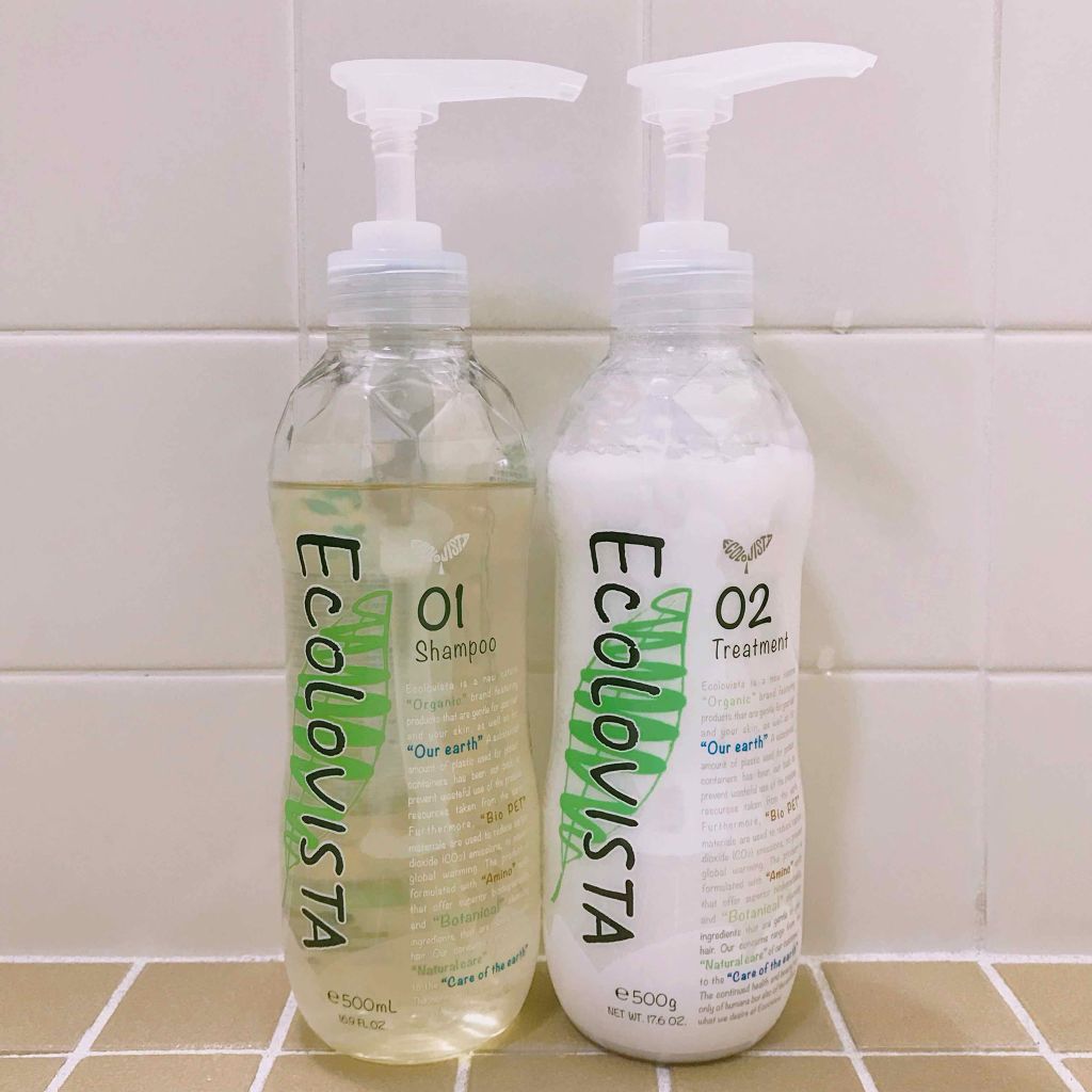 エコロヴィスタ シャンプー&コンディシナル 試してみた】シャンプー