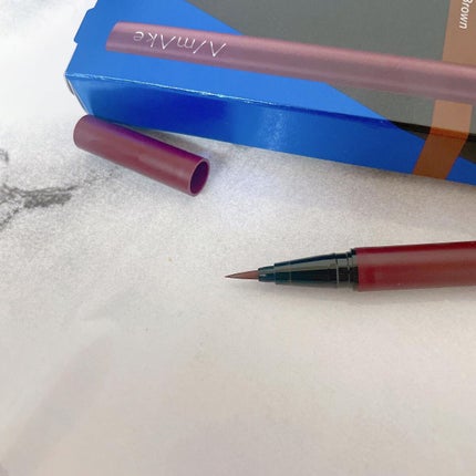 エーメイク マットリキッドアイライナー /A/mAke/リキッドアイライナーを使ったクチコミ(3枚目)