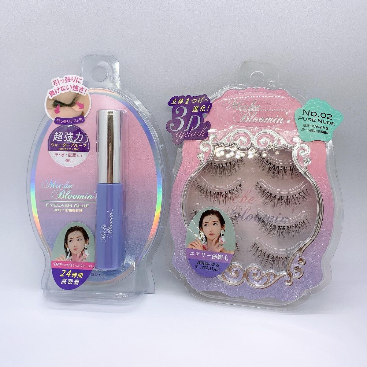 アイラッシュグルー/ミッシュブルーミン/つけまつげを使ったクチコミ（1枚目）