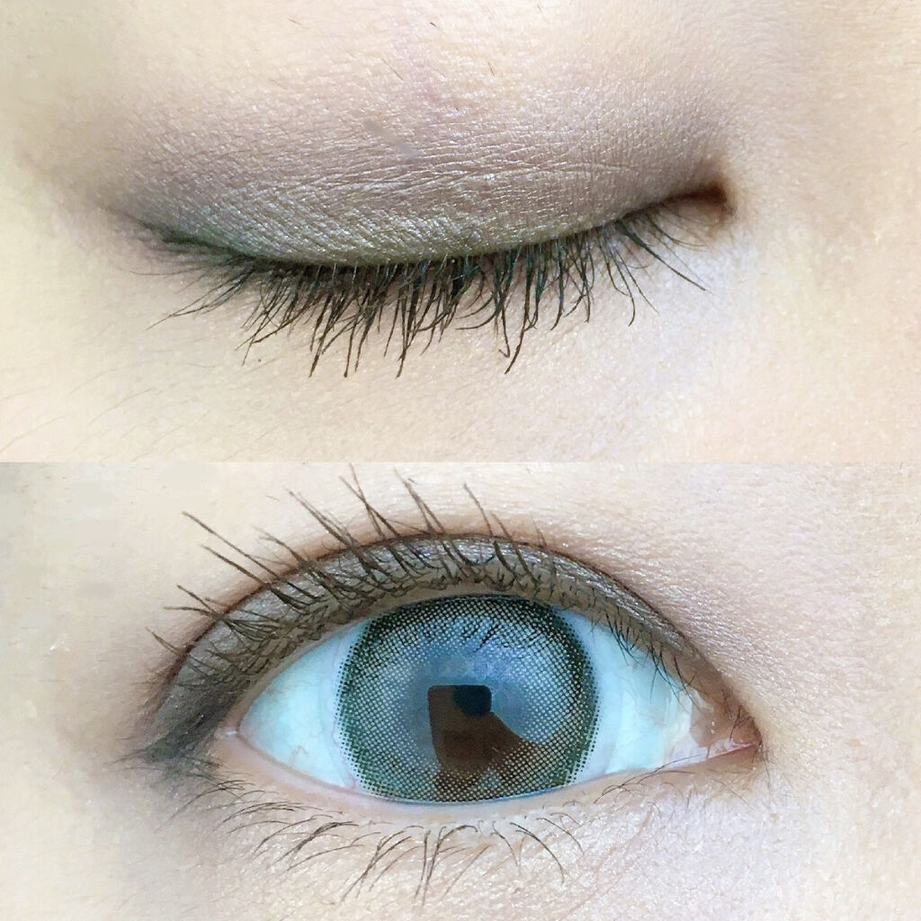 パウダーアイシャドウ ブルーミングキティ/DAISO/アイシャドウパレットを使ったクチコミ（3枚目）