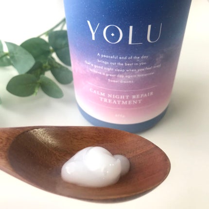 カームナイトリペアシャンプー/トリートメント/YOLU/市販シャンプーを使ったクチコミ(6枚目)