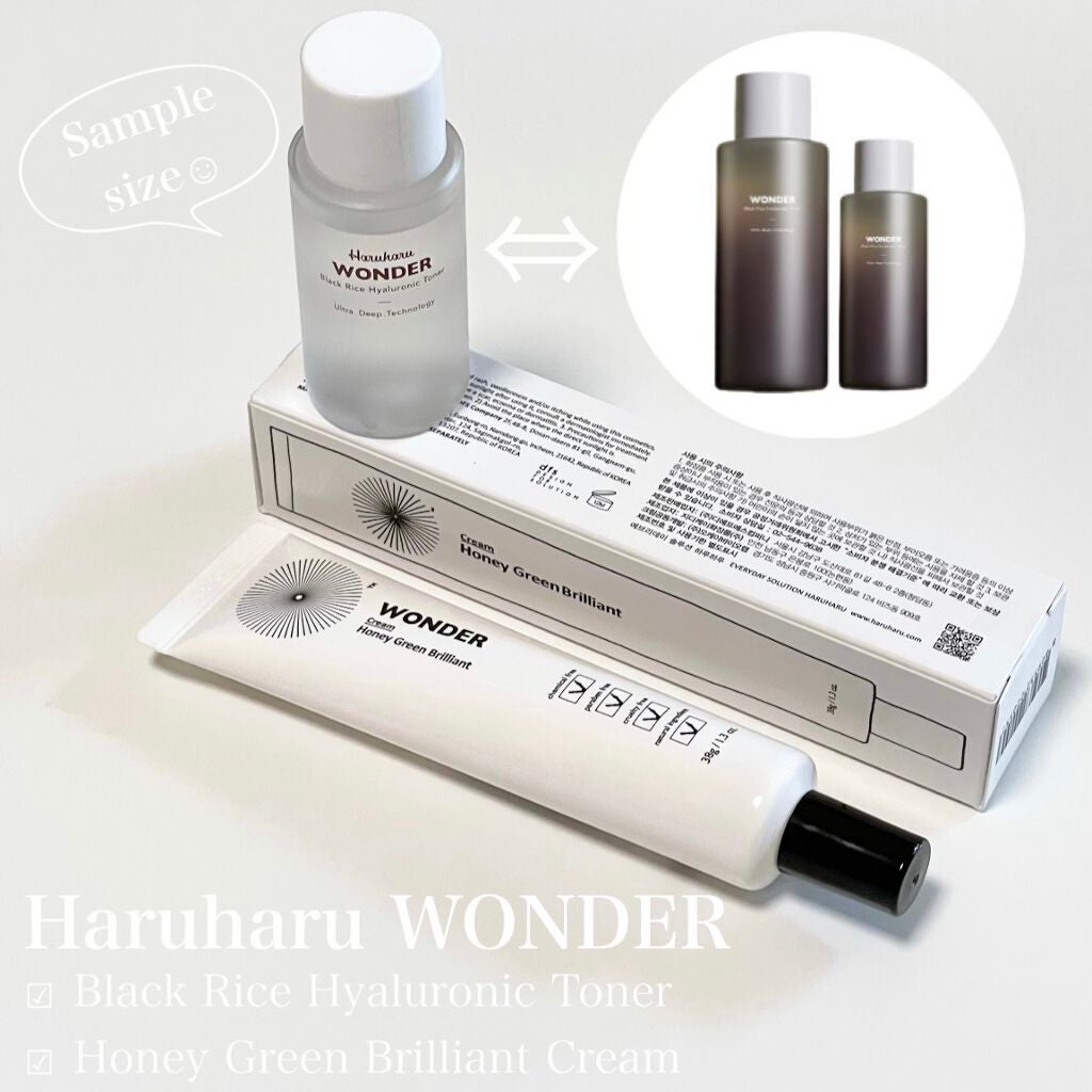 ブラックライス ヒアルロニックトナー/haruharu wonder/化粧水を使ったクチコミ(1枚目)
