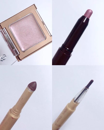 グリームオンフィットシャドウ/excel/スティックアイシャドウを使ったクチコミ(3枚目)