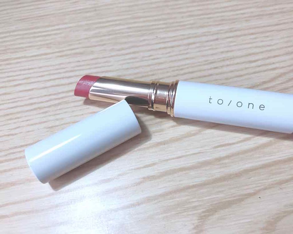 トーン ペタル エッセンス リップ/to/one/口紅を使ったクチコミ(1枚目)