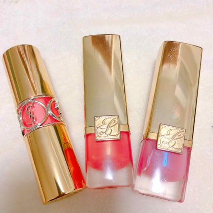 ルージュ ヴォリュプテ シャイン/YVES SAINT LAURENT BEAUTE/口紅を使ったクチコミ(1枚目)
