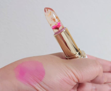 フラワーリップ 日本限定ピンクゴールドモデル ピンクPG/Kailijumei/口紅を使ったクチコミ(3枚目)