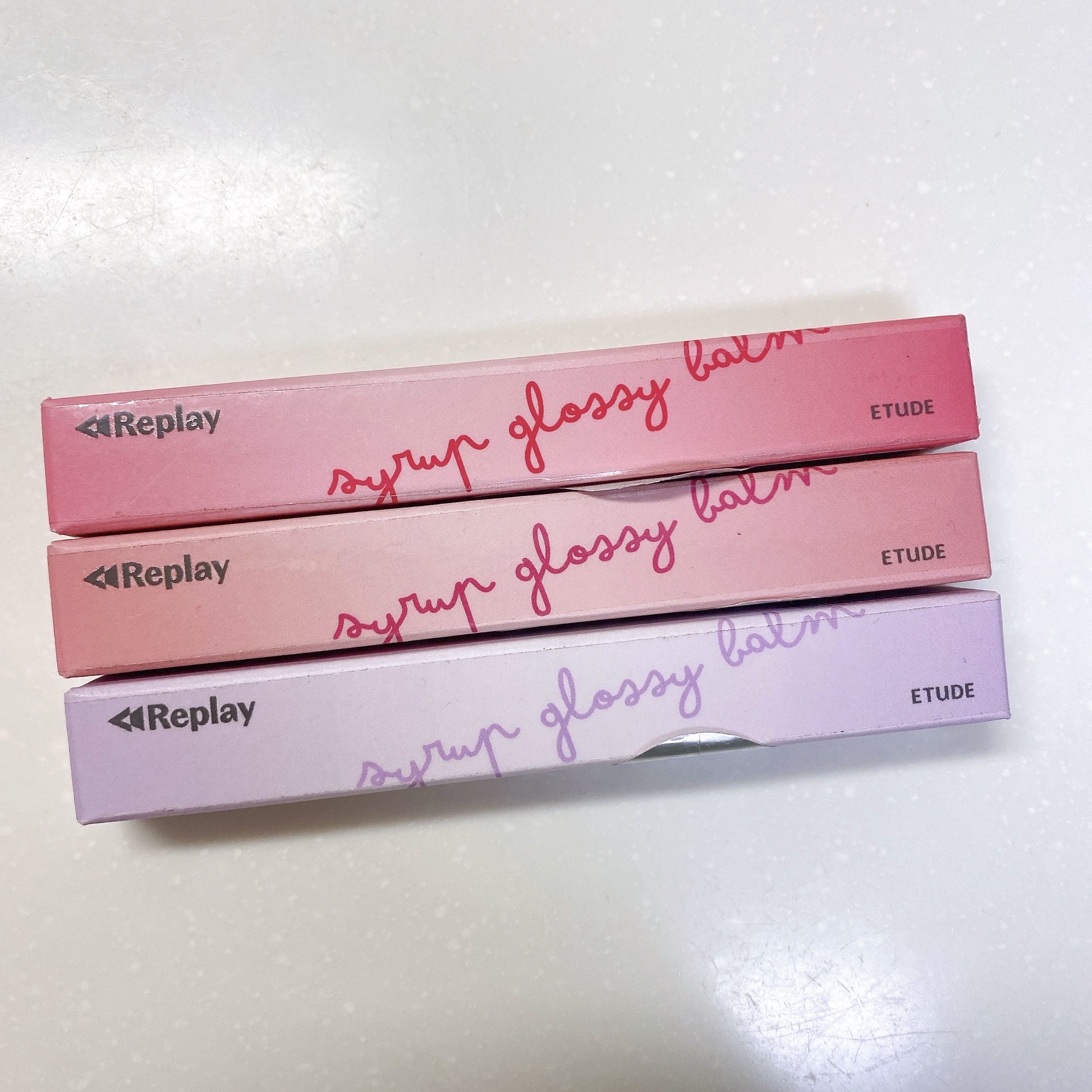 シロップグロッシーバーム Lシロップグロッシーバーム/ETUDE/リップグロスを使ったクチコミ（2枚目）