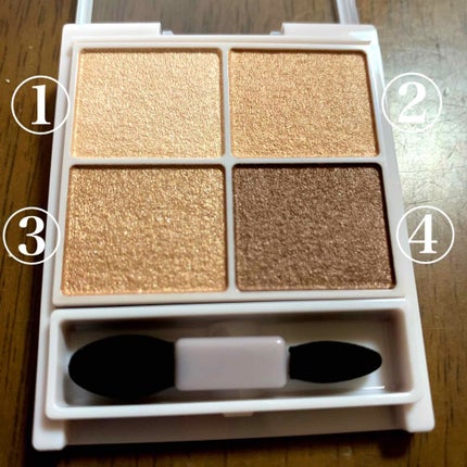 シルキースフレアイズ/キャンメイク/アイシャドウパレットを使ったクチコミ(2枚目)