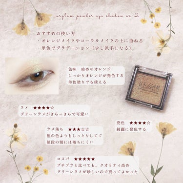 UR GLAM　POWDER EYESHADOW/U R GLAM/シングルアイシャドウを使ったクチコミ（2枚目）