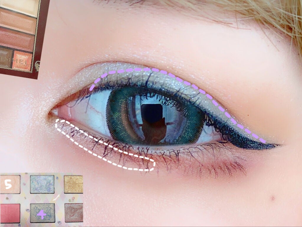 ショコラスウィート アイズ ソフトマット/リンメル ロンドン/アイシャドウパレットを使ったクチコミ(3枚目)