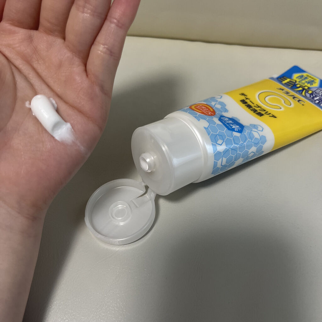 ディープクリア酵素洗顔	/メラノCC/洗顔フォームを使ったクチコミ（2枚目）