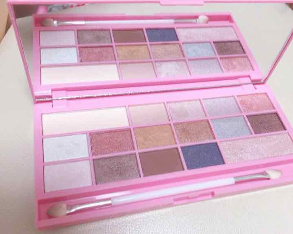 アイラブチョコレート/MAKEUP REVOLUTION/アイシャドウパレットを使ったクチコミ(1枚目)
