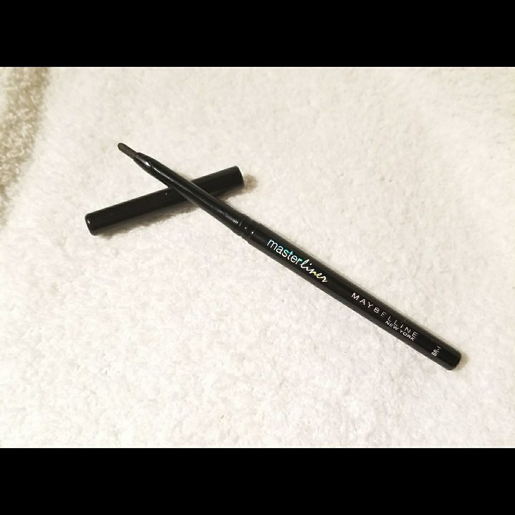 マスターライナー クリーミィペンシル/MAYBELLINE NEW YORK/ペンシルアイライナーを使ったクチコミ(1枚目)