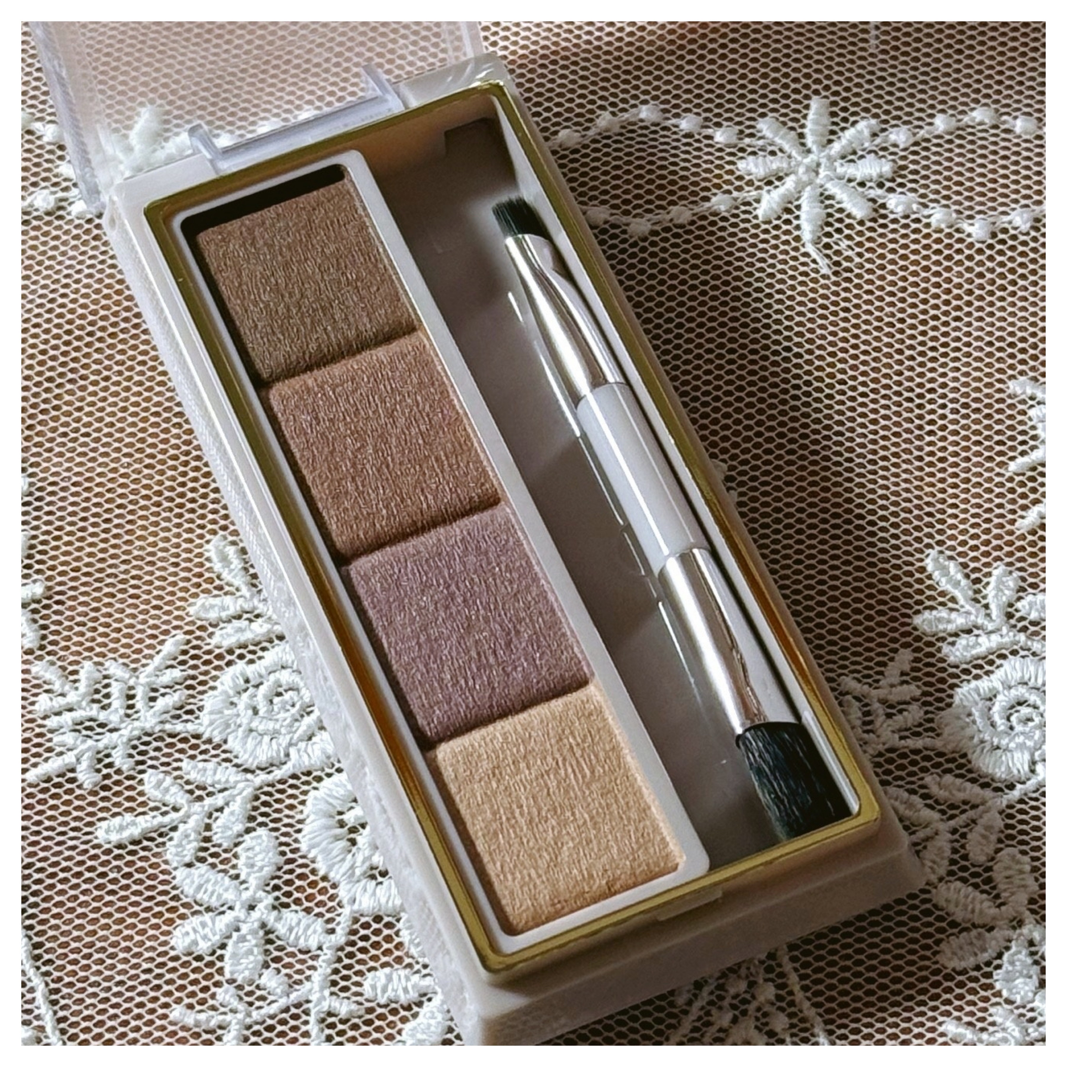 カラーエディットパウダーブロウ EP04 ウィンターモーヴ/excel/パウダーアイブロウを使ったクチコミ（2枚目）