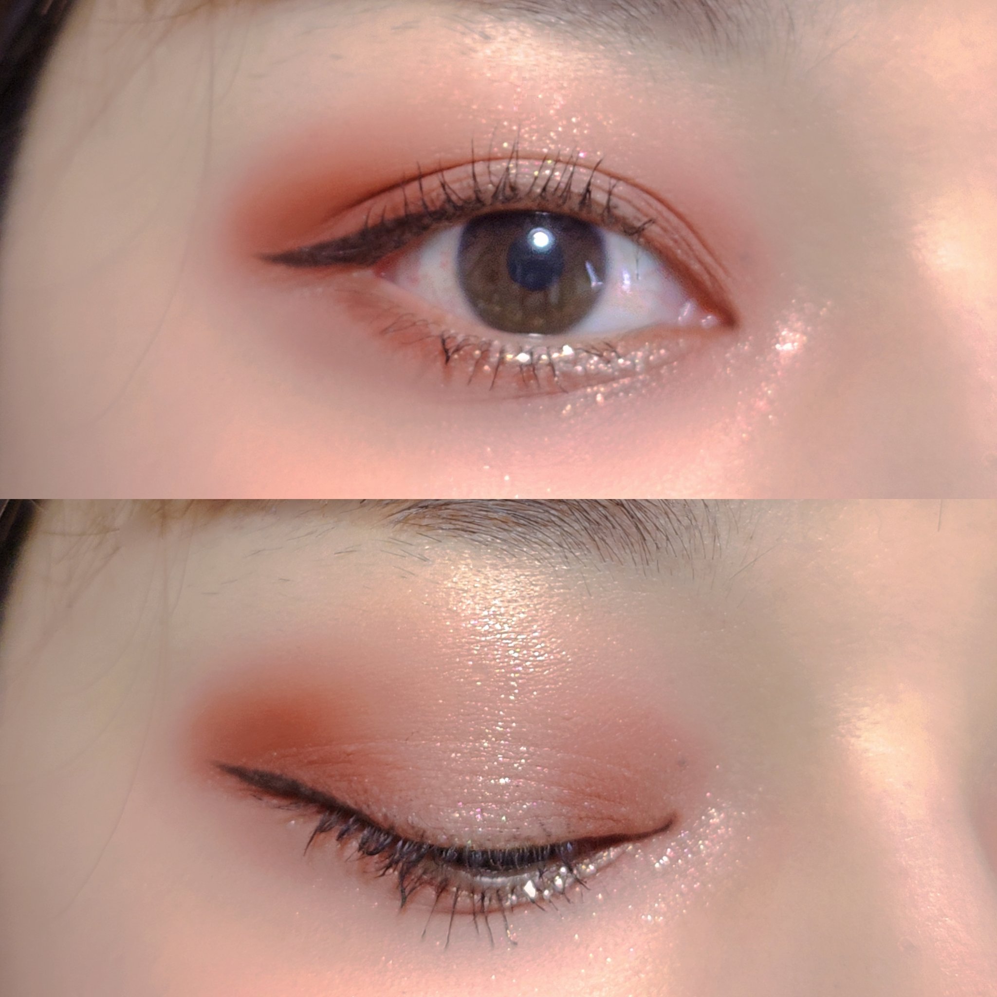 グリッター イルミネーションライナー R/CipiCipi/リキッドアイライナーを使ったクチコミ（1枚目）