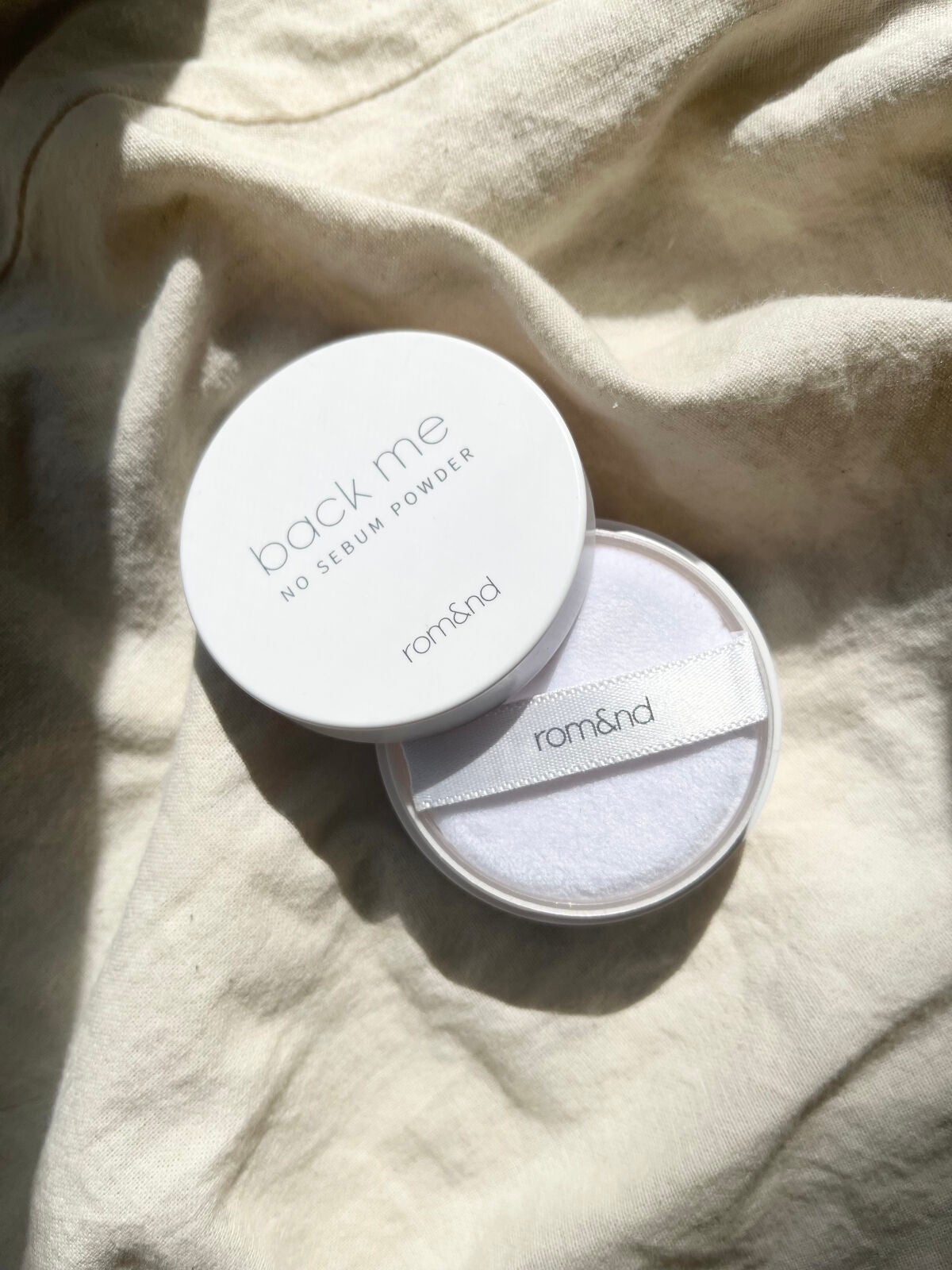 バックミーノーセバムパウダー/rom&nd/ルースパウダーを使ったクチコミ(2枚目)