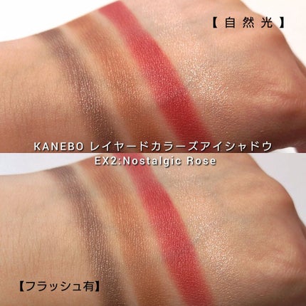 レイヤードカラーズアイシャドウ/KANEBO/アイシャドウパレットを使ったクチコミ(6枚目)
