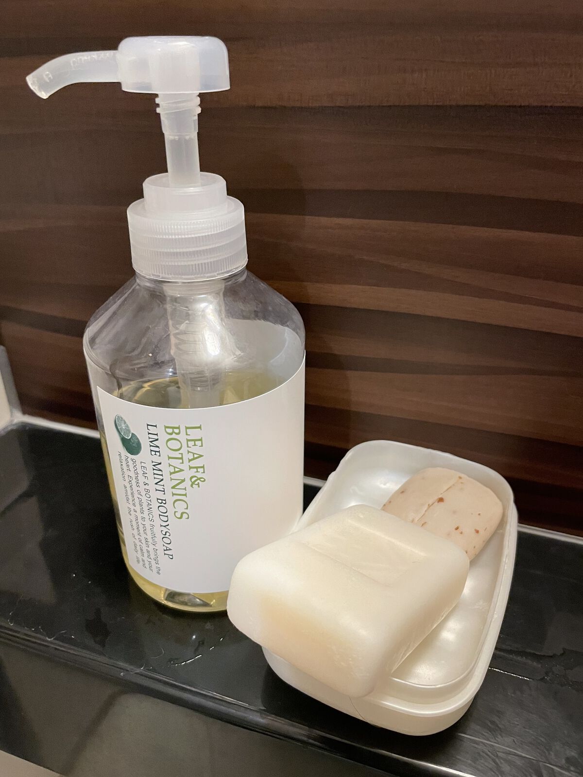 ボディソープ ライムミント/LEAF＆BOTANICS /ボディソープを使ったクチコミ（1枚目）